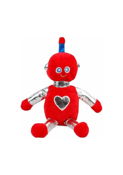 Sevimli Peluş Robot 30-35 Cm - Teknolojik Temalı Soft Çocuk Ve Uyku Arkadaşı