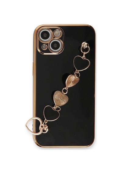 Newface - 457 - İphone 14 Plus Kılıf Esila Silikon - Matxzngz - - Siyah