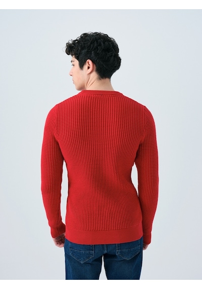 Regular Fit Erkek Kazak Kırmızı