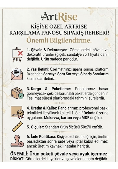 Söz Nişan Düğün İçin 50x70 Karşılama Panosu - Pembe Çiçekli Beyaz