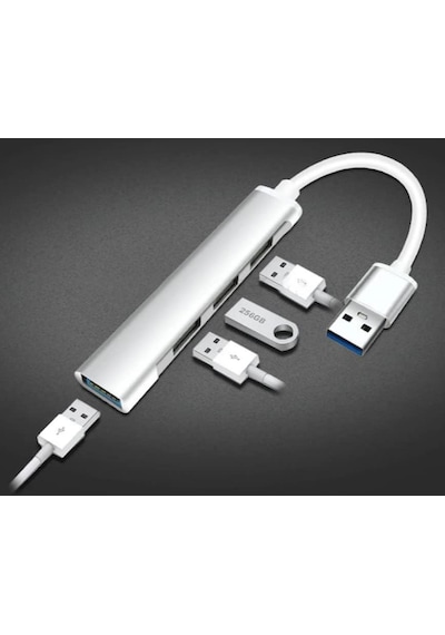 4 Port Usb 3.0 Hub Çoklayıcı Yüksek Hızlı Super Speed Çoklayıcı Çoğaltıcı Çevirici Adaptör
