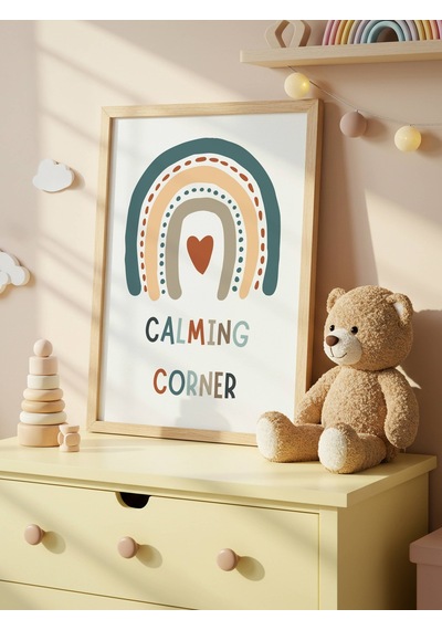 Calming Corner Dijital Baskı Poster V1 Çerçevesiz