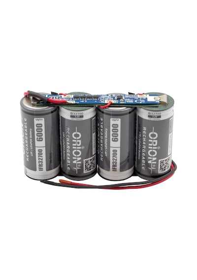 Orion LiFePO4 32700 12.8V 6000 mAh 4S BMS Devreli Şarj Edilebilir Pil