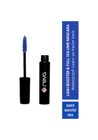 Reva Lash Booster & Full Volume Color Mascara 455 Sax Blue