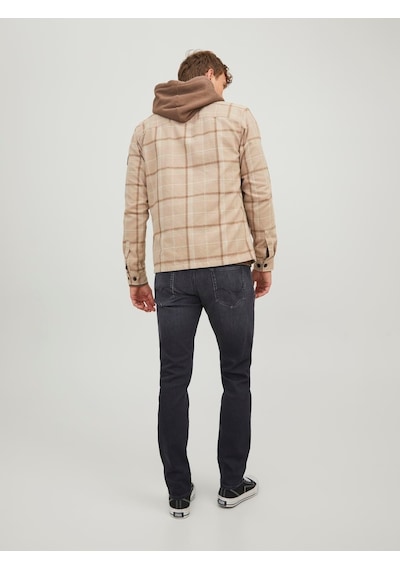 Jack & Jones Jack Jones Glenn Model Dar Kesim Kot Pantolon 12237316 Siyah