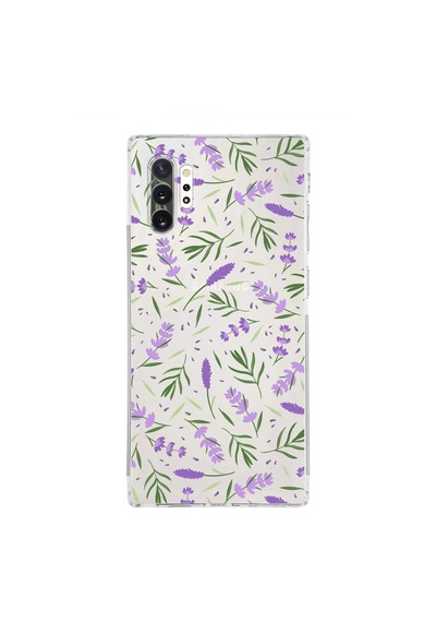 Samsung Galaxy Note 10 Plus İle Uyumlu Water Color 3 Kamera Korumalı Şeffaf Kılıf Şeffaf