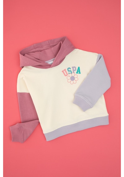 U.s. Polo Assn. Kız Çocuk Koyu Pembe Sweatshirt 50317905-vr167 Koyu Pembe