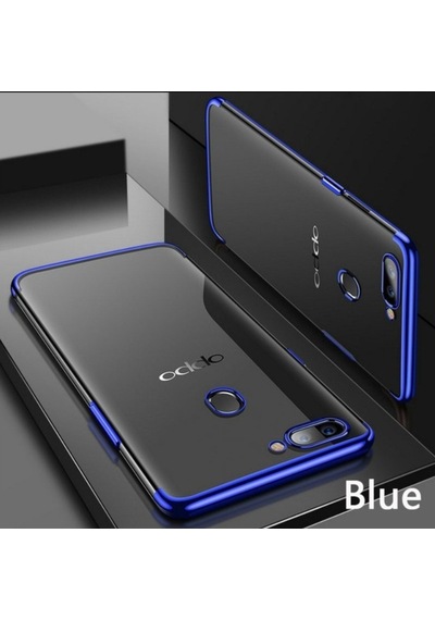 Oppo A5S Kamera Korumali Köseleri Renkli Seffaf Silikon Kilif 414505782