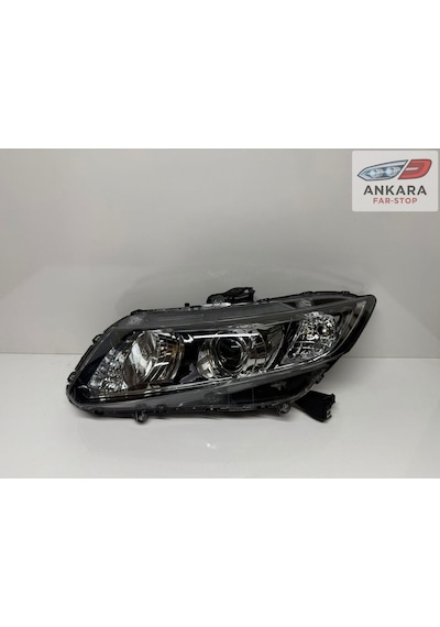 Honda Civic Fb7 2012 - 2015 Ön Far Lambası Sol Zenonsuz Tip Xenonsuz Tip - Sol Ön