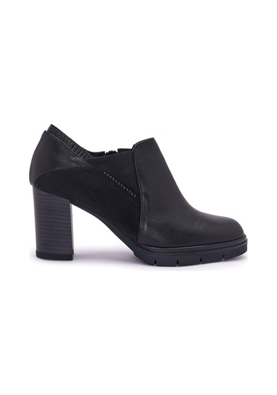 Klasik Ayakkabı Kadın 484365mk Donna Serena 4365mk Nairobi Pelle Nero Siyah