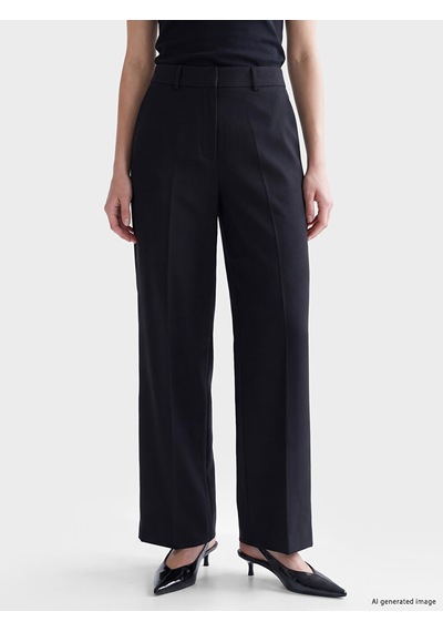 Lcw Vision Siyah Regular Fit Kadın Pantolon
