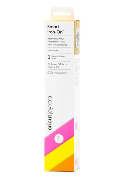 Cricut 2010396 Joy Xtra Smart Iron On 24x30.5cm - 3 Sayfa Neon Pe