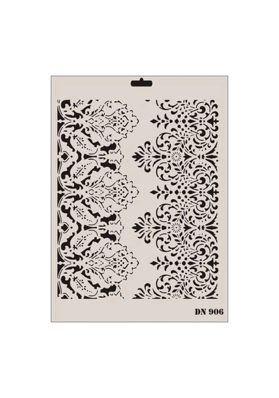 Mey İthalat Rich Dantel Seri Dn-906 Stencil 35x25 Cm Belirtilmemiş