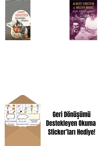 Göreliliğin Anlamı + Aşk Mektupları + Okuma Sticker'ları