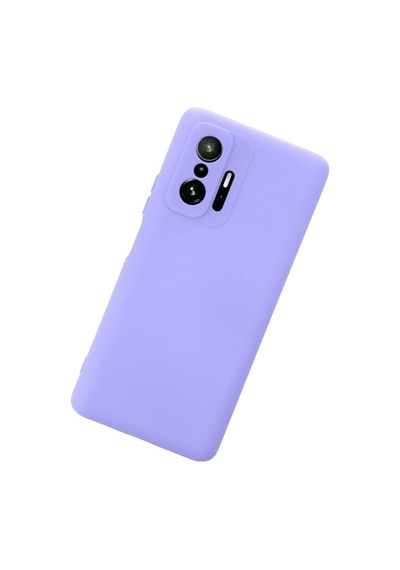 Xiaomi Mi 11t Pro Ile Uyumlu Kılıf Nano Içi Kadife Lila Renk Kamera Korumalı Silikon Kapak Col169827-lila