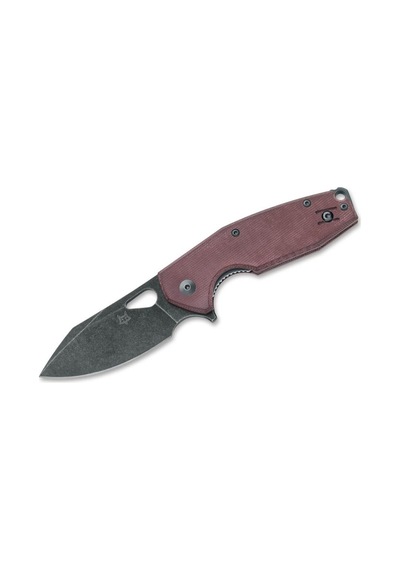 Fox Knives Yaru Micarta Burgundy Kamp Çakı Bordo