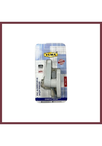 Storeşahin Vakumlu Pvc Metal Emniyet Kilidi Shn0720