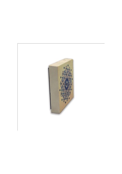 Geometrik Desen Baskılı Taş Magnet 5x5