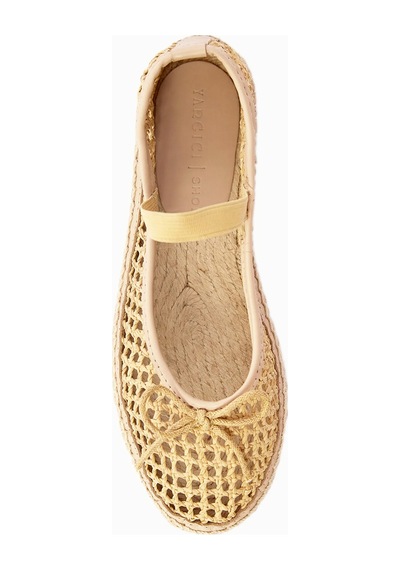 Yargıcı Rafya Örgülü Mary Jane Espadril 26ykay4034x 017 Bej