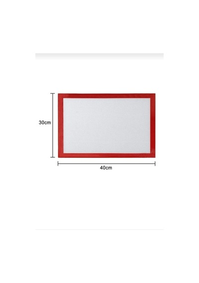 Metalay Fırınlanabilir Kendinden Yağlı Silikon Pişirme Matı-hamur Açma Matı 30x40 40x60silpat