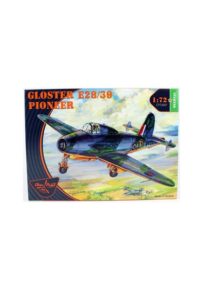 1/72 Gloster E28-39 Öncü Taarruz Jeti Plastik Model Kiti, Clear Prop Models 72007