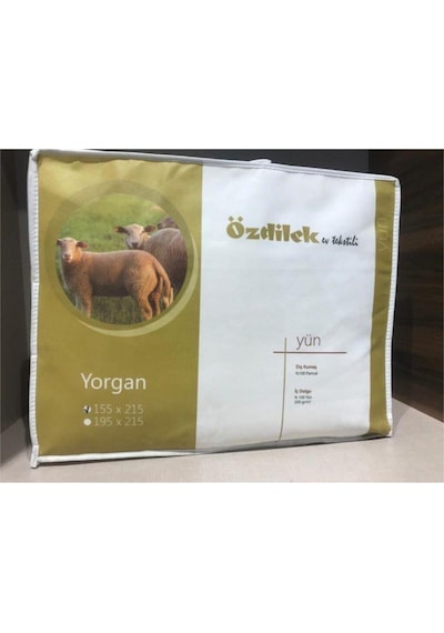 Özdilek Tek Kişilik Yorgan Yün 155*195