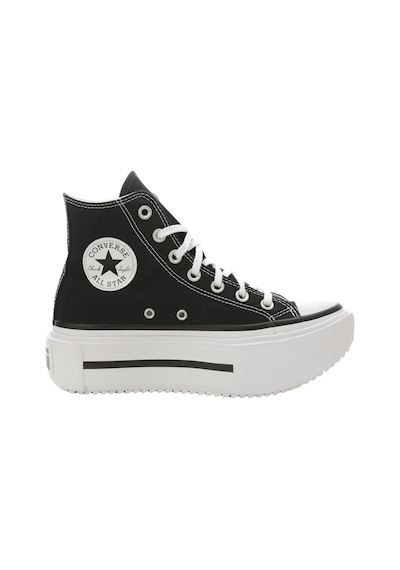 A12975c-k Converse Chuck Taylor All Star Lıft Double Stack Kadın Spor Ayakkabı Siyah A12975c-k Siyah