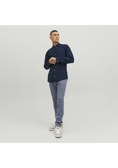 Jack & Jones Klasik Oxford Gömlek 12182486 Navy Blazer Lacivert