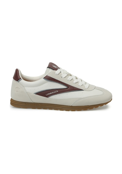 Lumberjack Murcıa Beyaz Kadın Sneaker Beyaz-bordo