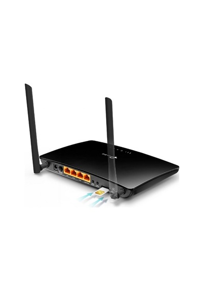 TP-LINK TL-MR6400 300MBPS 4 PORT 2 ANTEN 4G   TE INDOOR SIM KART