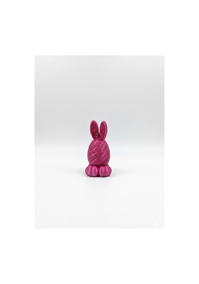 Modern Tavşan Tealight Mumluk Dekoratif Mum Tutucu Estetik Pembe Gece Lambası & Biblo Pembe