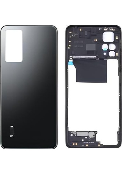 Xiaomi Redmi Note 11 Pro -4g- Full Kasa Arka Kapak Takım Siyah