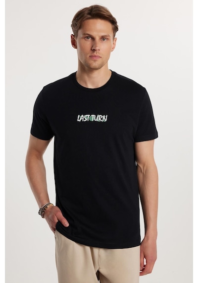 Tudors Erkek Slim Fit Dar Kesim %100 Pamuk Yumuşak Dokulu Baskılı Siyah Bisiklet Yaka Tişört-33161 Siyah Tudors Erkek Slim Fit Dar Kesim %100 Pamuk Yumuşak Dokulu Baskılı Siyah Bisiklet Yaka Tişört-33161 Siyah