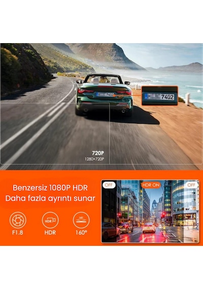 Vantrue Element 1 Lite Araç İçi Kamera