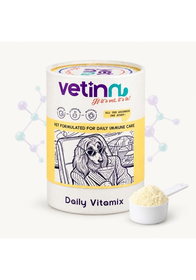 Daily Vitamix - Köpek Multi Vitamin Takviyesi, Bağışıklık Desteği, 21 Vitamin Ve Mineral, Günlük Kullanım, Toz Form, 150 Gram