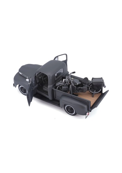 1:24 1948 Ford F-1 Pickup Model Araba 32185 - Gri Çok Renkli