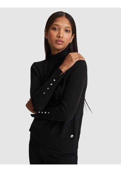 Pierre Cardin Kadın Siyah Kazak /triko 50331311-vr046
