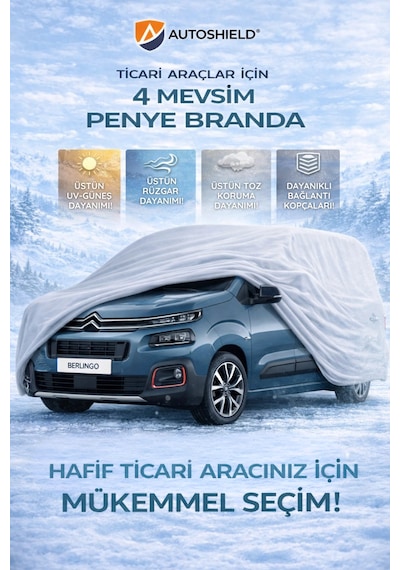 Citroen Berlingo Penye Branda Garaj Branda Örtüsü Dayanıklı Kalın Penye Branda Otomobil Çadır Branda
