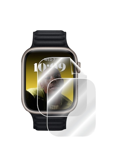 Apple Uyumlu Watch Series 9 - 8 - 7 45 MM ile Ipg Ekran Koruyucu (2 Adet)