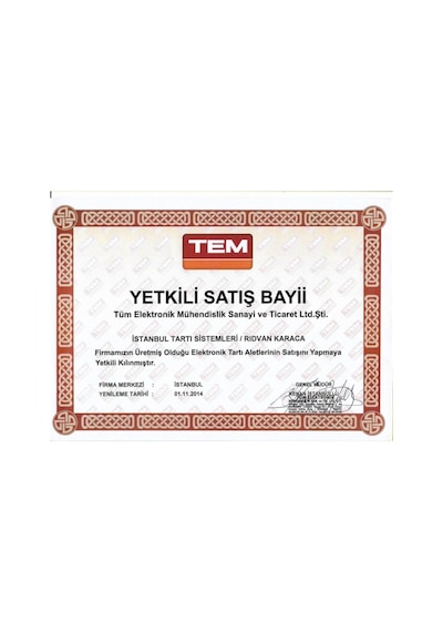 Ege Boyunlu 30kg Market Terazisi