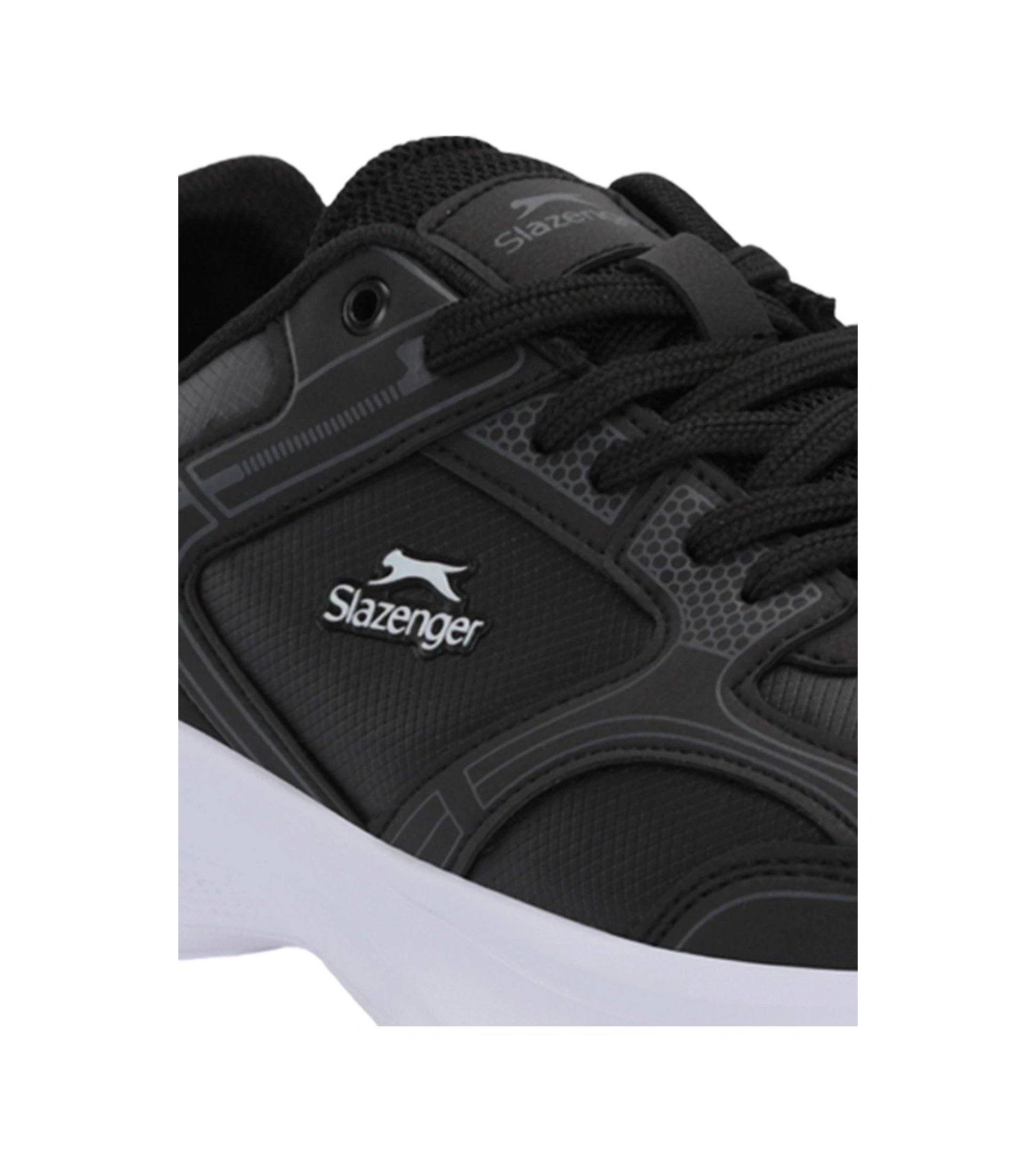 Slazenger Gıma Erkek Siyah / Beyaz Günlük Spor Ayakkabısı Siyah / Beyaz