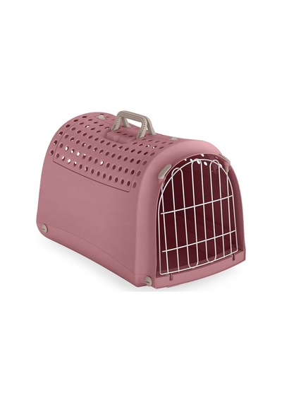 Imac - 764 - Lınus Cabrıo Üstü Açılır Evcil Hayvan Tma Çantası - Csmo-tex - Pembe 52,5x32x34,5cm