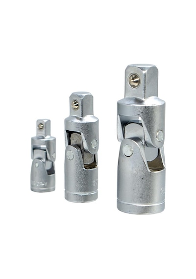 6548 Üniversal Lokma Mafsal Seti 1/4"-3/8"-1/2" 3 Parça