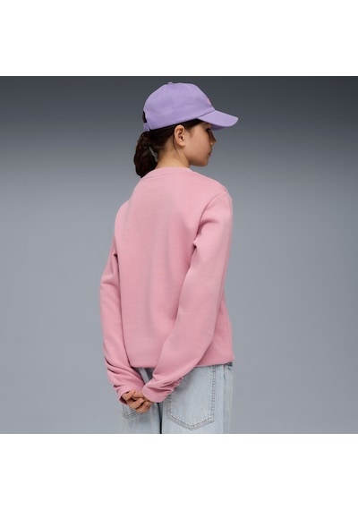 Puma Bowtique Crew Çocuk Pembe Sweatshirt 632219 Pembe
