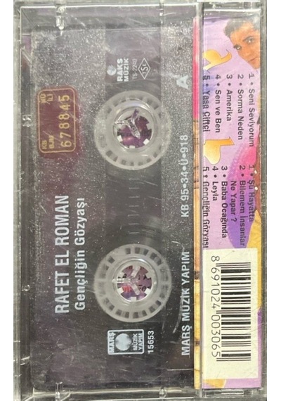 Plak Değildir Kaset Tir Kaset Rafet El Roman Gençliğin Gözyaşı