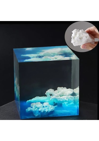 Küp Reçine Epoksi Silikon Kalıp - 59 - 4 Cm