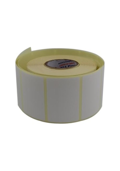 Barkod Yazıcı Etiketi, 60mm X 40mm Boyutunda 1000 Adet Ruloda 10