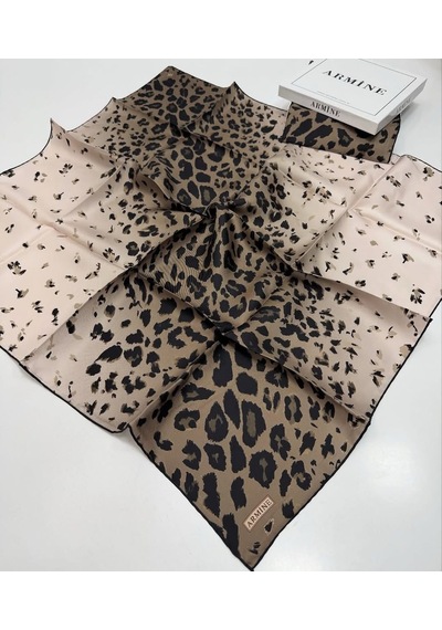 Armine Sura İpek Eşarp 9249-s03 Vizon