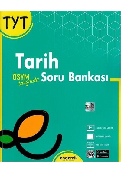 2022 TYT Tarih Soru Bankası -  Endemik Yayınları