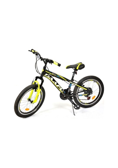 Sxc125 20 Double Jant 21 Vites V-brake Fren Tek Amortisörlü Bisiklet Sarı-siyah - 936397599 Sarı-siyah